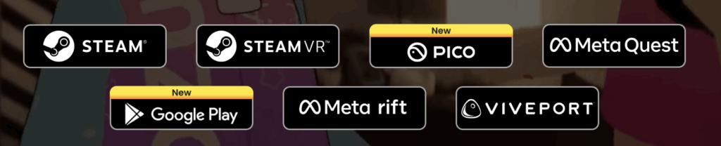 VRChat対応ヘッドセット